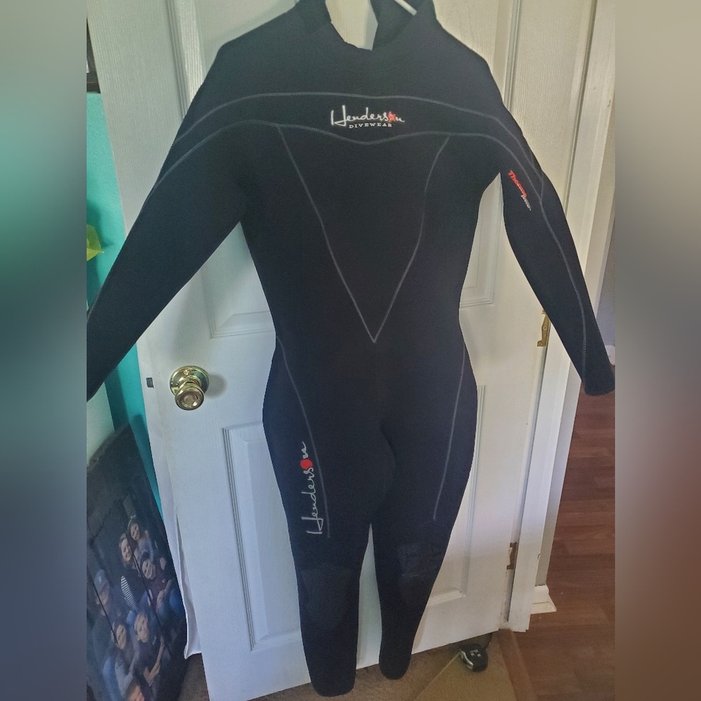 Henderson Black Full-Body Wetsuit